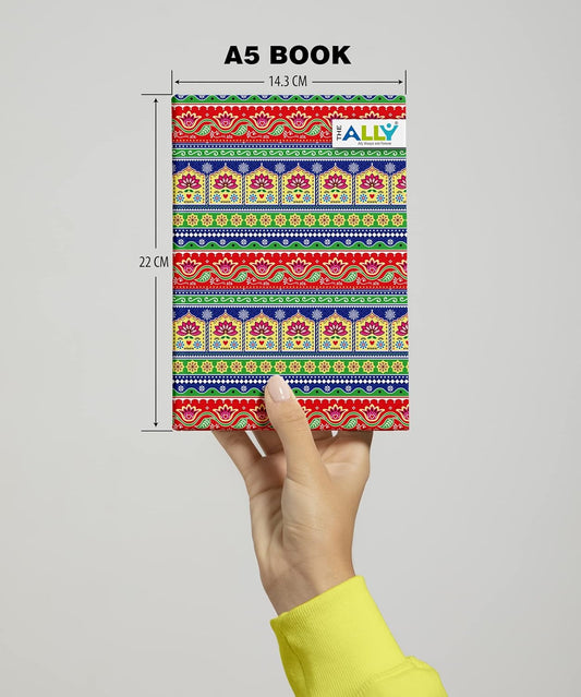 Diary Notebook A5 Size 80 GSM Ruled 200 pages