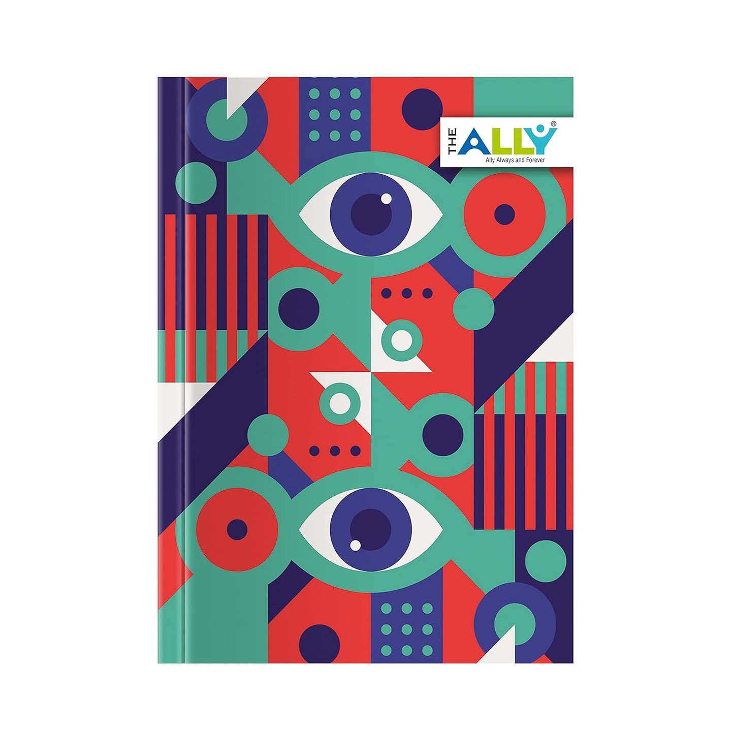 Diary Notebook A5 Size 80 GSM Ruled 200 Pages (Multicolor)