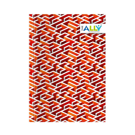 Diary Notebook A5 Size 80 GSM Ruled 200 Pages