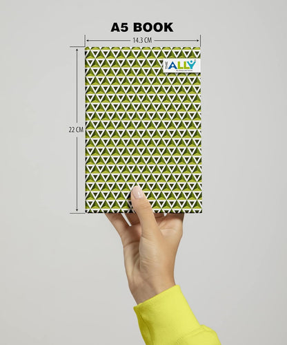 Diary Notebook A5 Size 80 GSM Ruled 200 Page