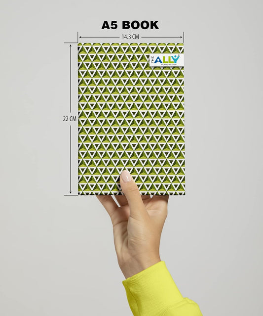 Diary Notebook A5 Size 80 GSM Ruled 200 Page