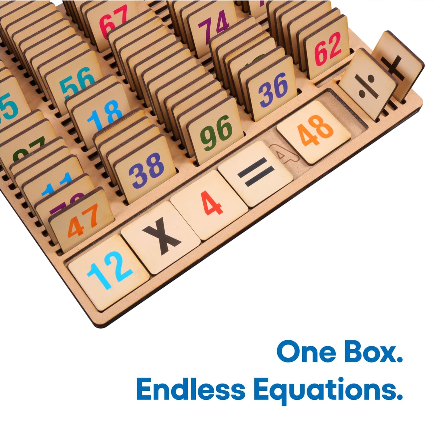 Wooden Educational Math Game for Kids Early Learning